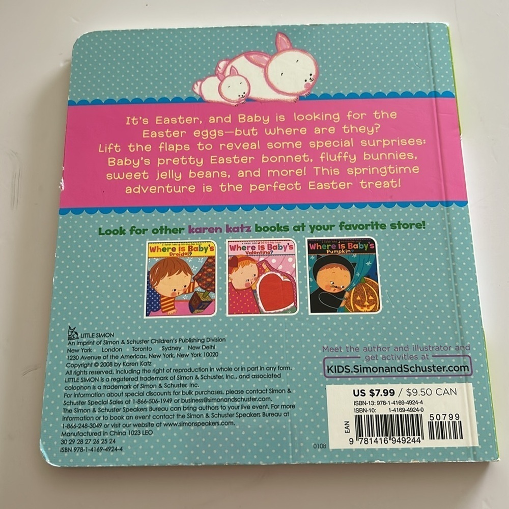 Where Are Baby's Easter Eggs?: A Lift-the-Flap Book - NEW - Picture 3 of 10